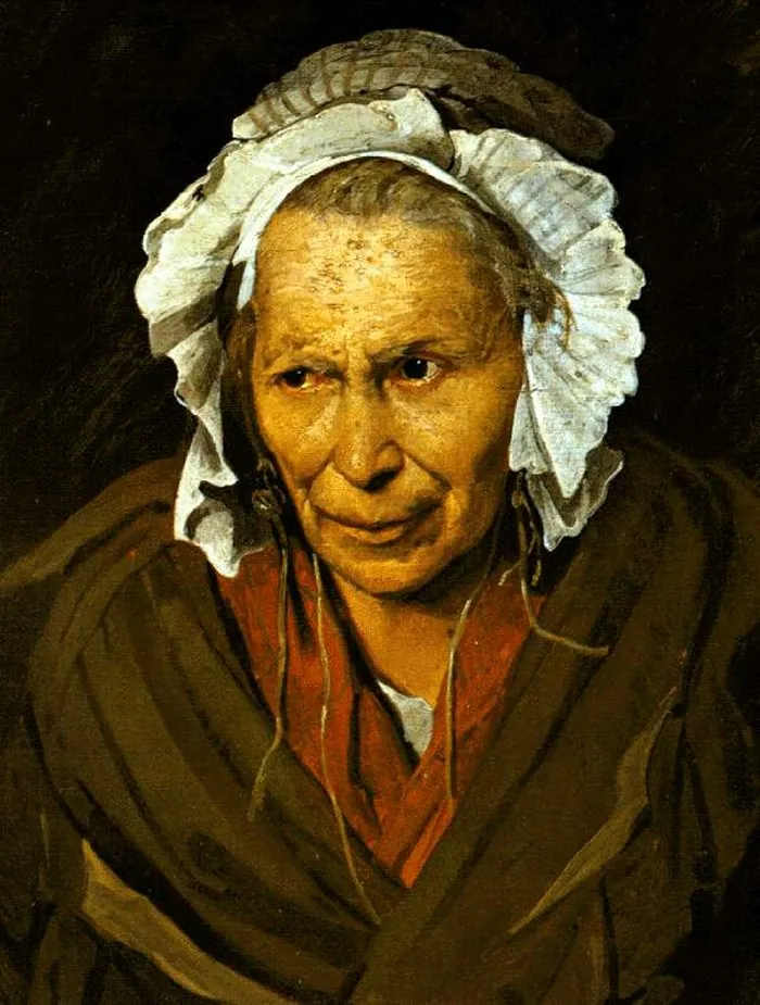 Retrato de una loca, de Théodore Géricault