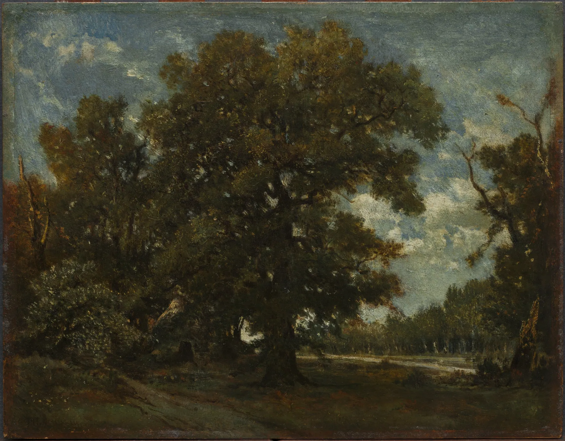 El roble, de Théodore Rousseau