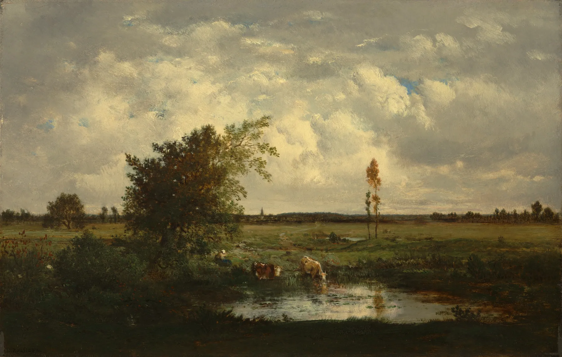 Luz del sol, de Théodore Rousseau