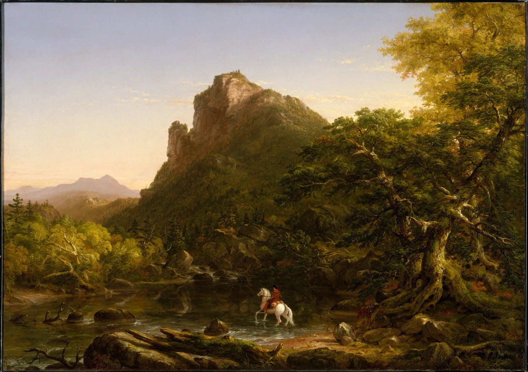 El vado de la montaña, de Thomas Cole
