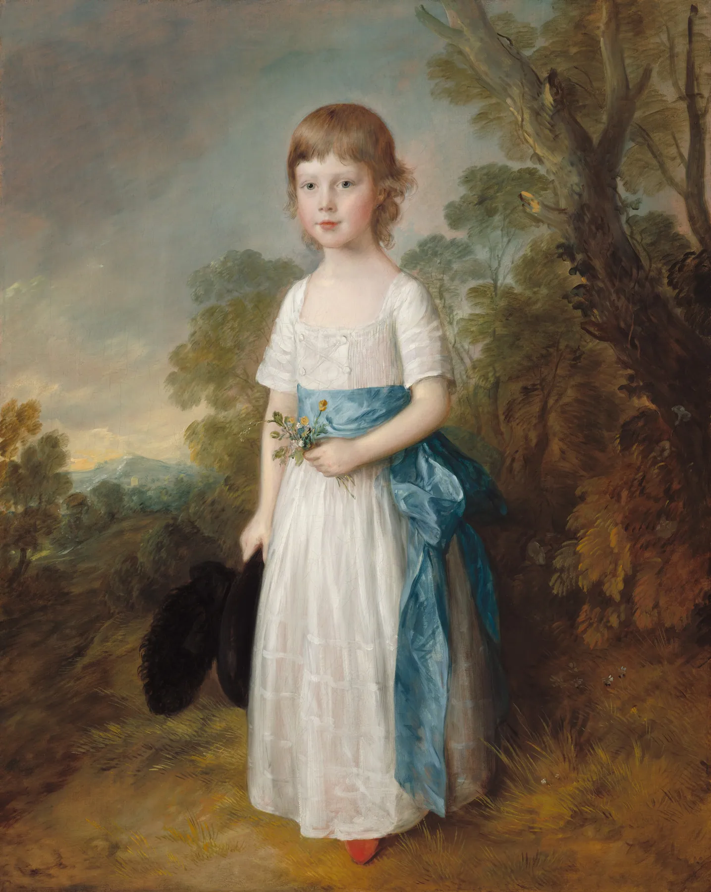 El joven John Heathcote, de Thomas Gainsborough