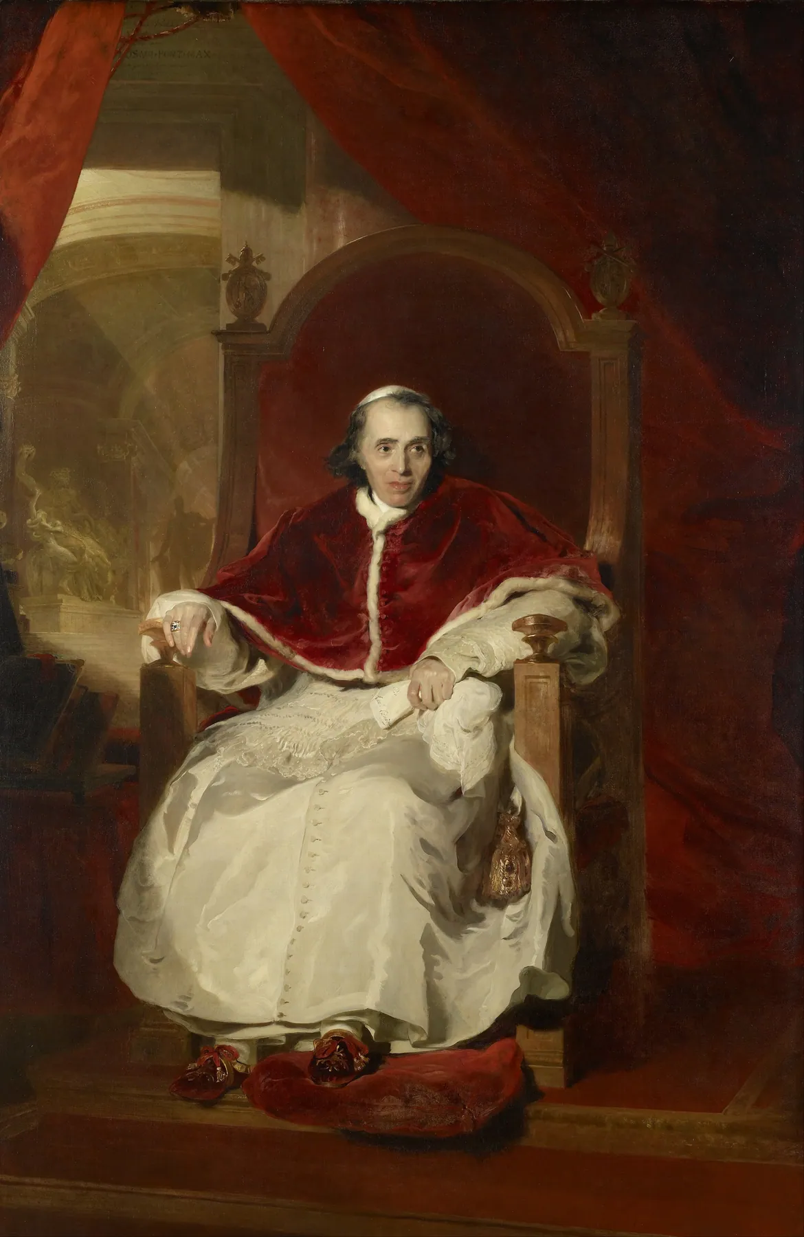 El Papa Pío VII, de Thomas Lawrence