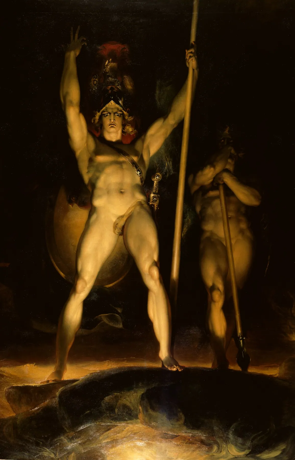 Satán convocando a sus legiones, de Thomas Lawrence