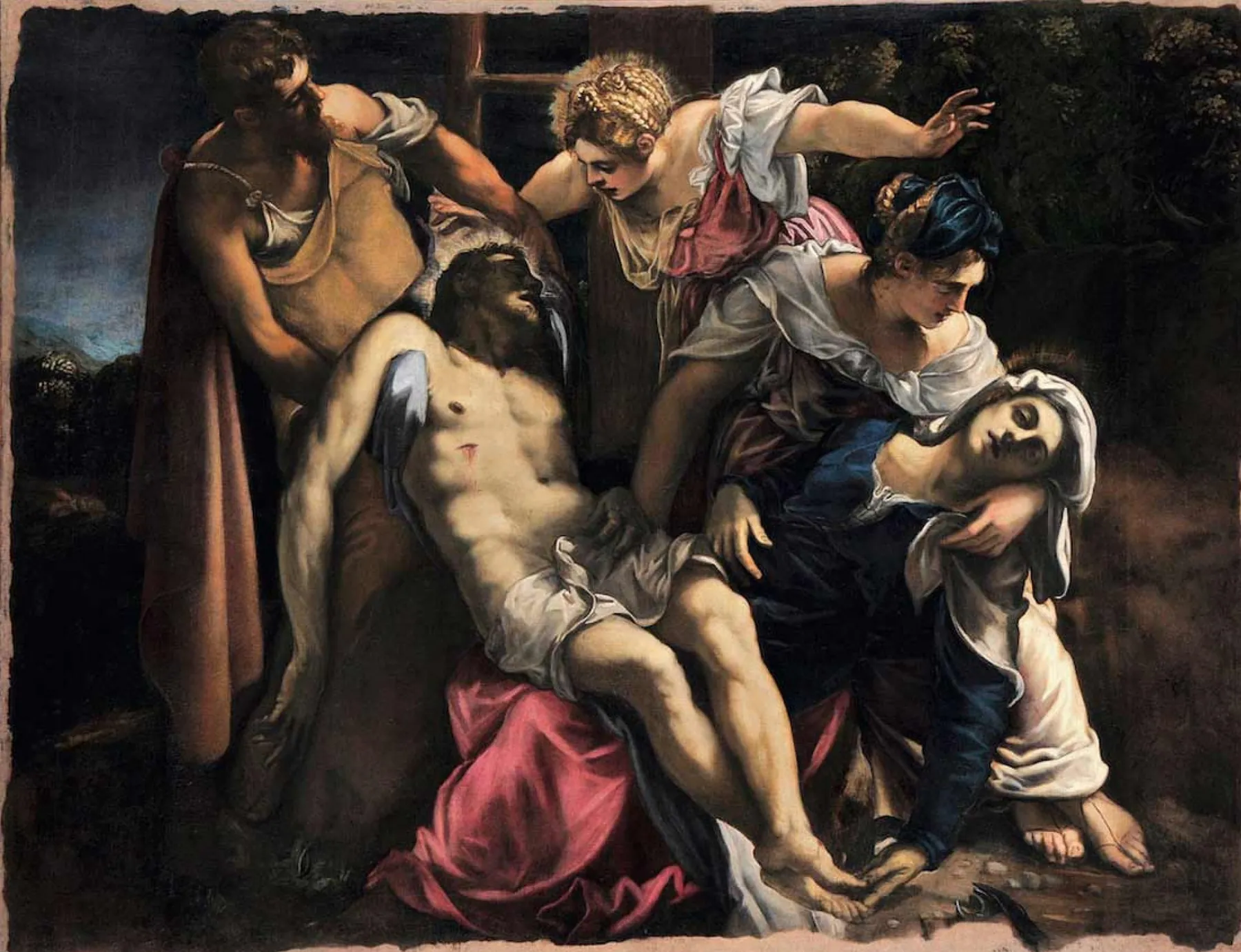 Descendimiento, de Tintoretto