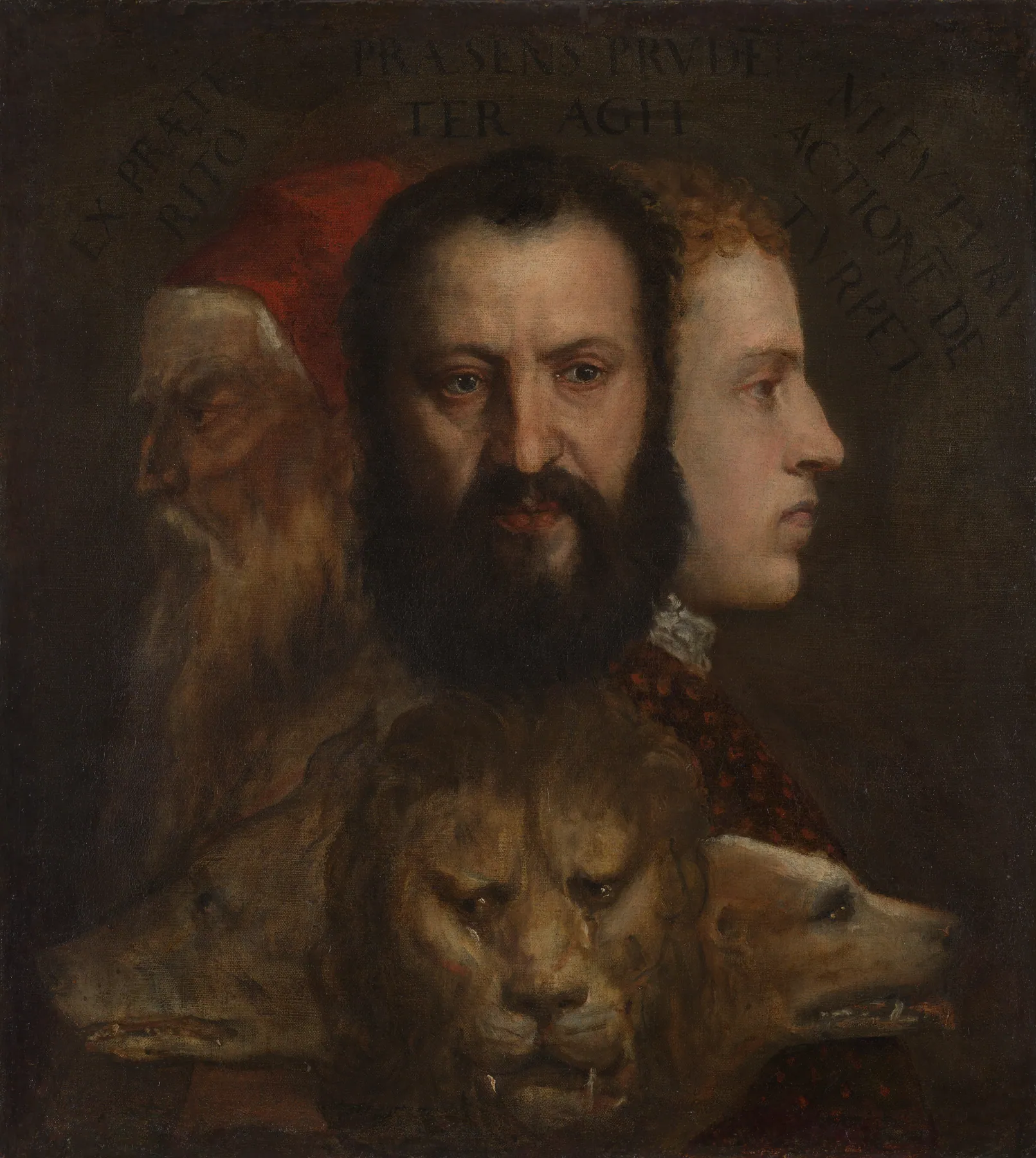 Alegoría de la Prudencia, de Tiziano Vecellio