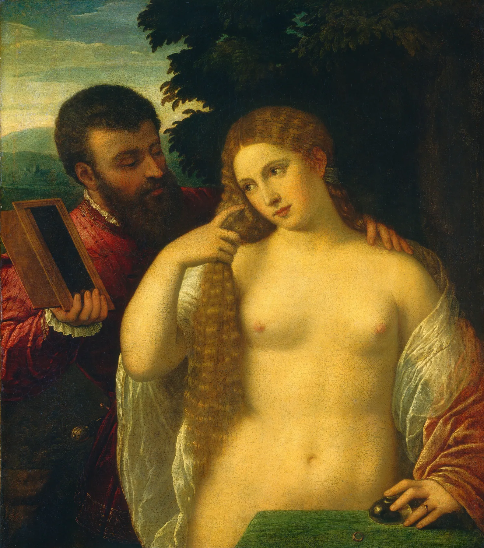 Alegoría del amor, de Tiziano Vecellio