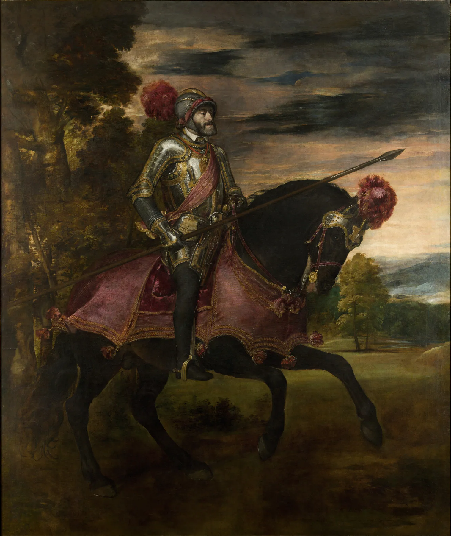 Carlos V en la batalla de Mühlberg, de Tiziano Vecellio