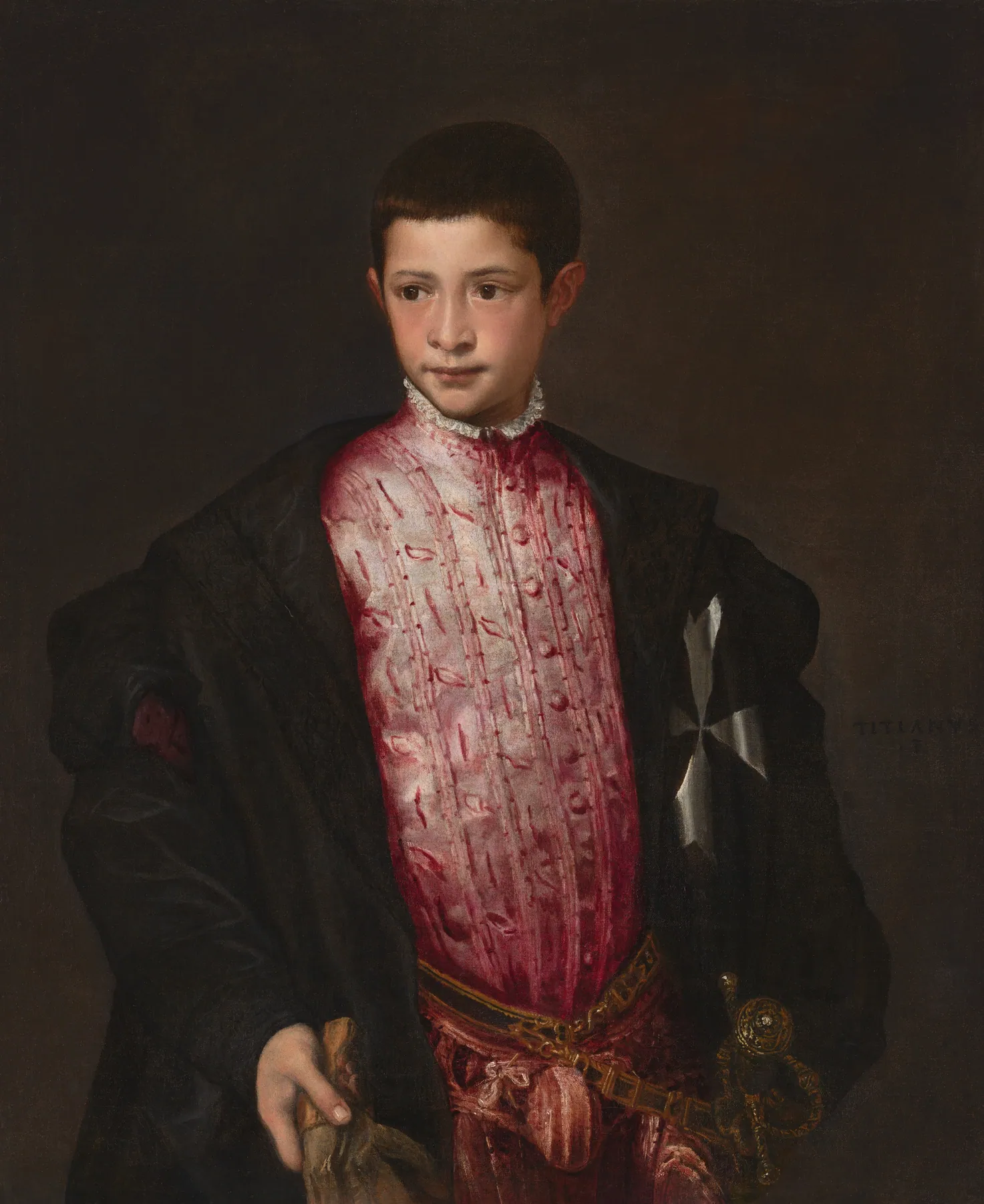 Ranuccio Farnese, de Tiziano Vecellio