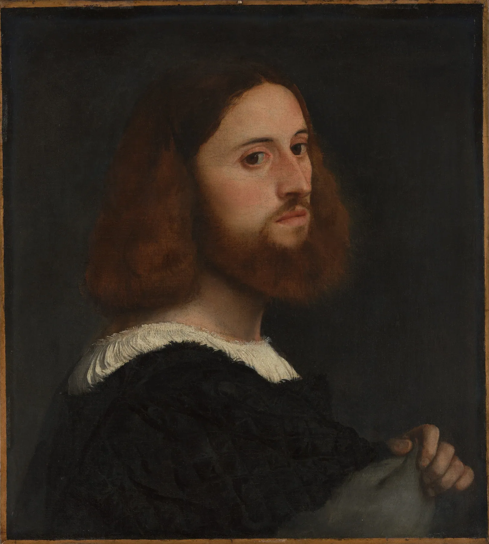 Retrato de un hombre, de Tiziano Vecellio