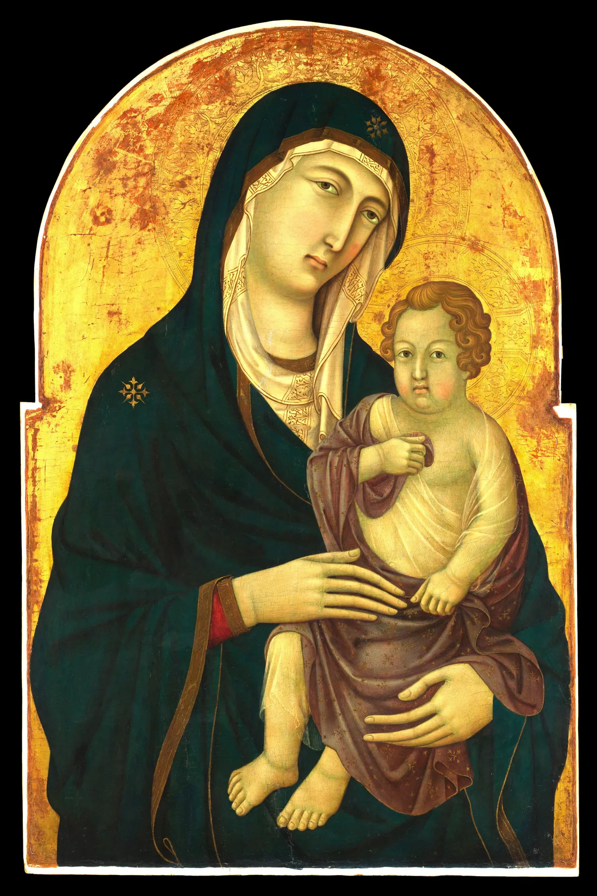 Virgen con el Niño, de Ugolino da Siena