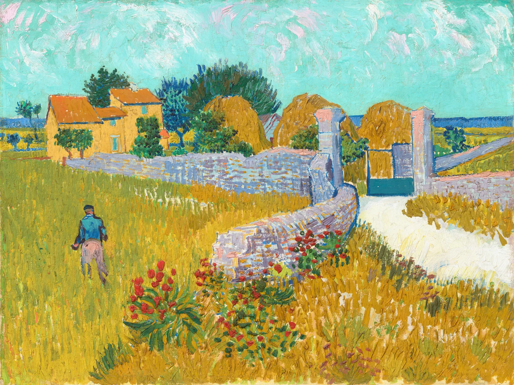 Granja en Provenza, de Vincent van Gogh