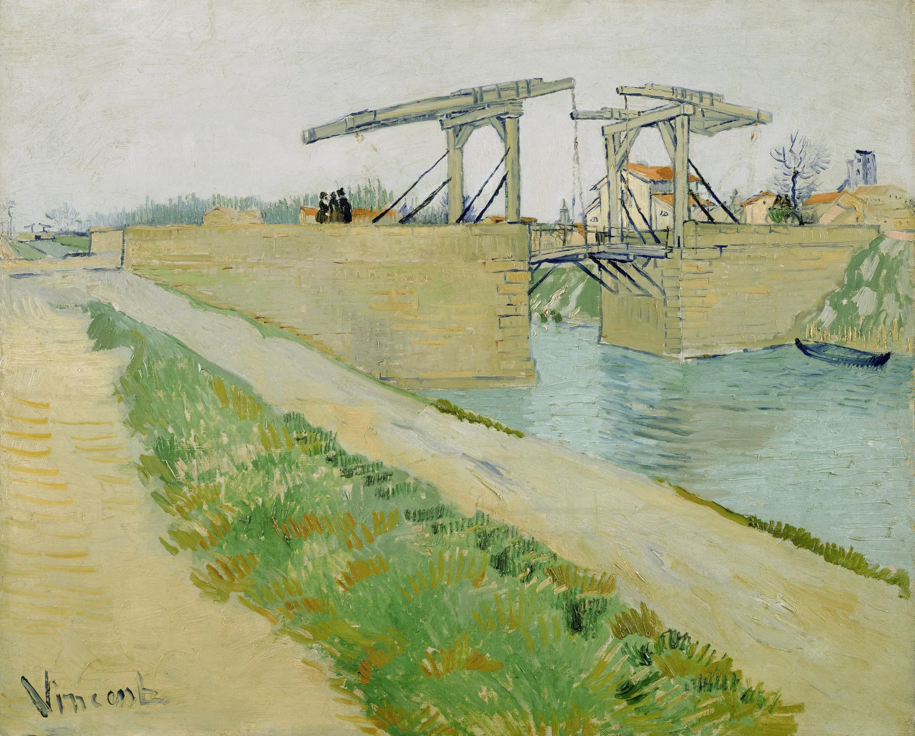 Puente de Langlois en Arlés, de Vincent van Gogh
