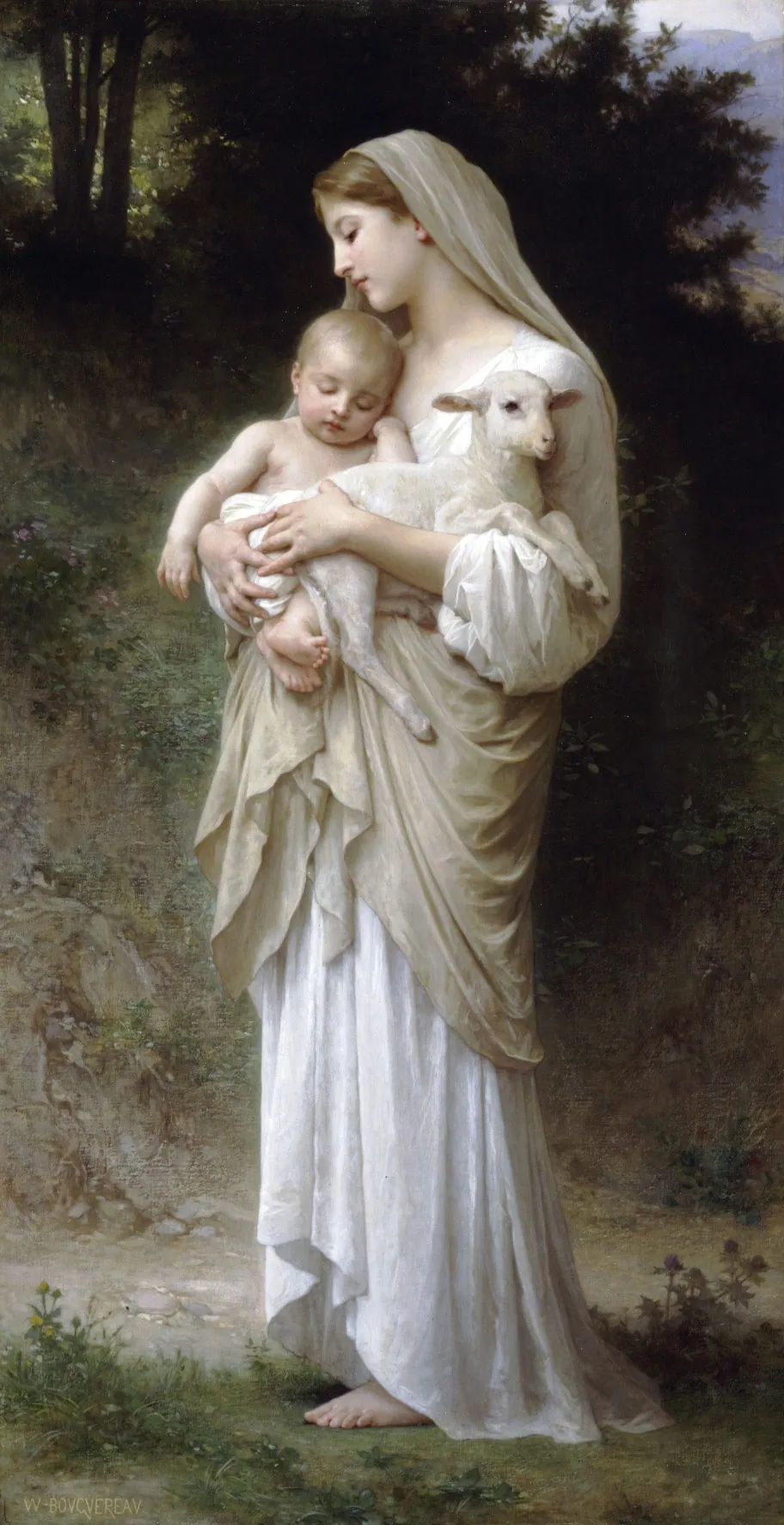 Inocencia, de William-Adolphe Bouguereau