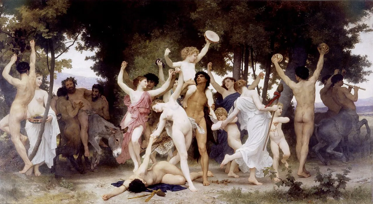 La juventud de Baco, de William-Adolphe Bouguereau