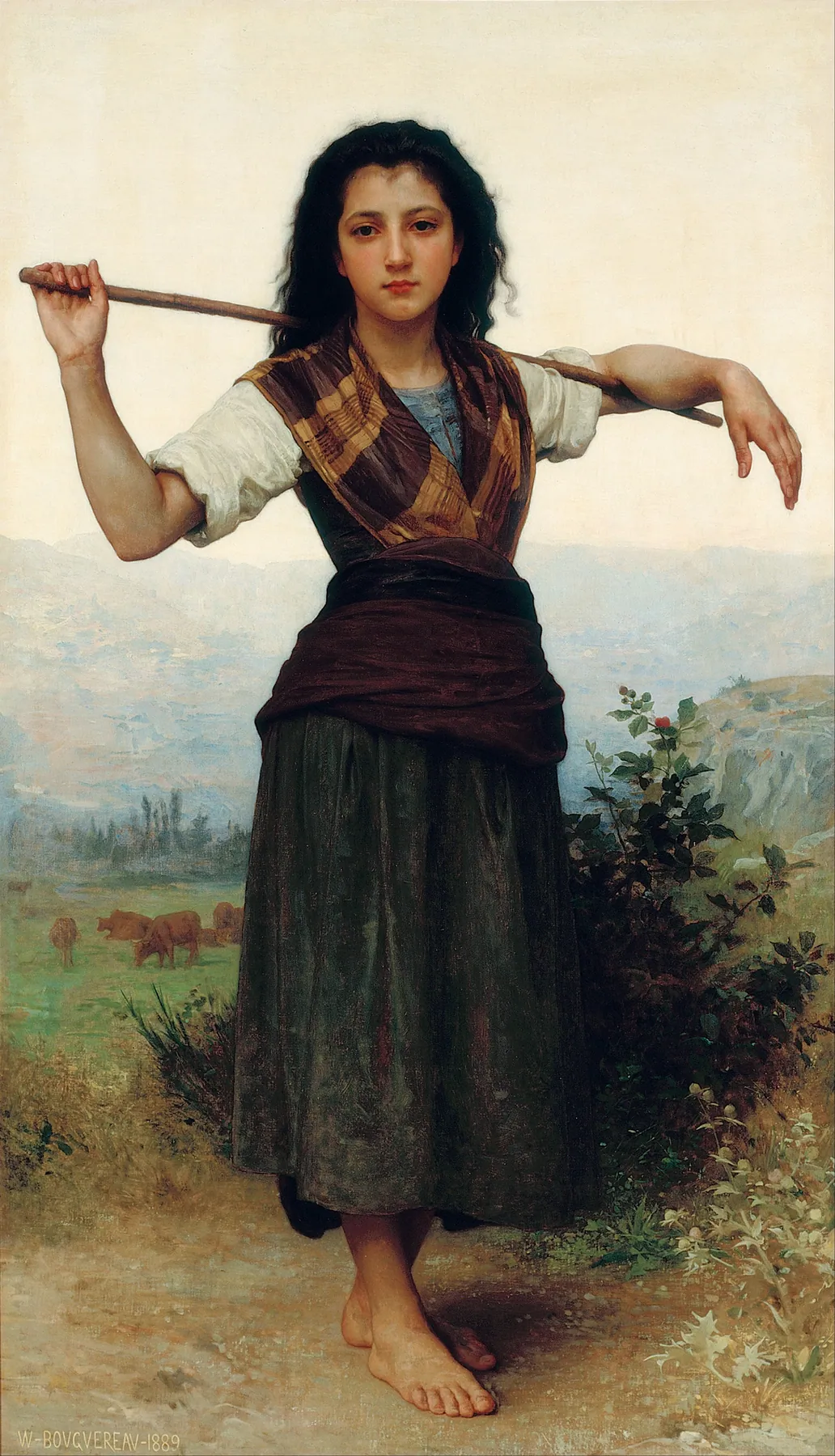 La Pastora, de William-Adolphe Bouguereau