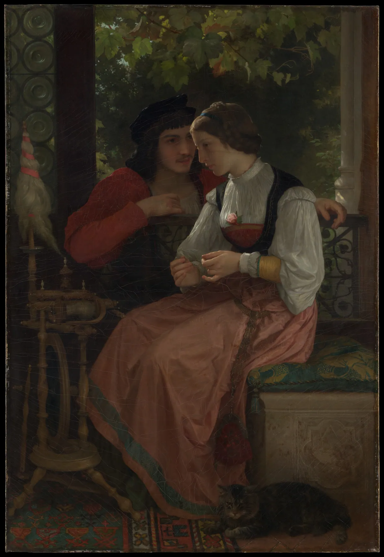 La propuesta, de William-Adolphe Bouguereau