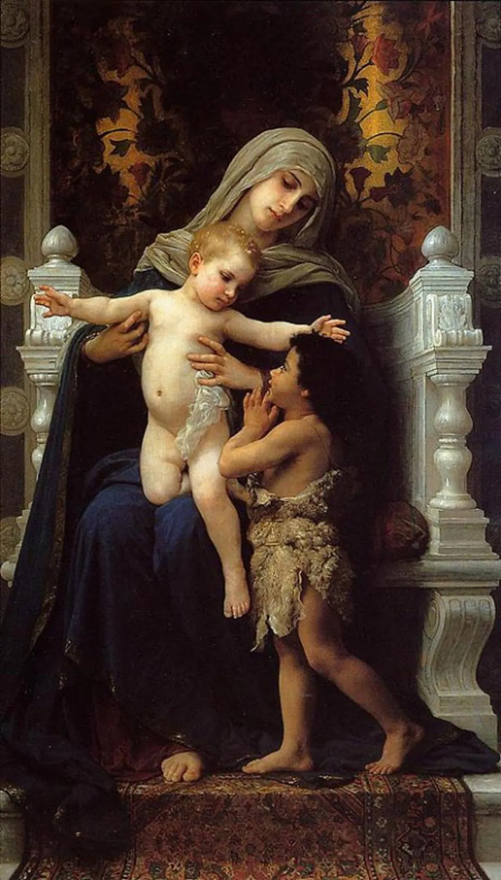 La Virgen y el Niño con San Juan, de William-Adolphe Bouguereau