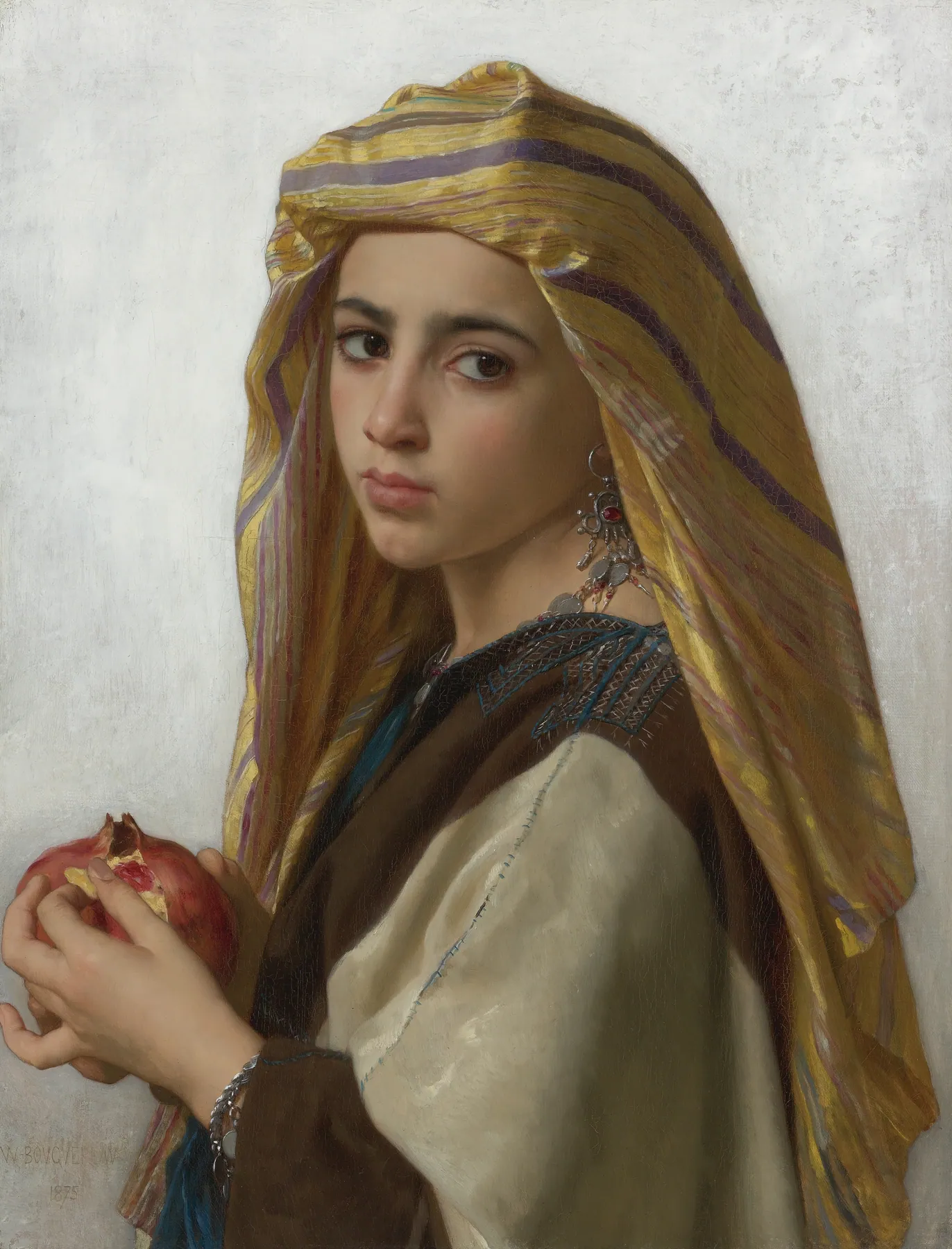Niña con granadas, de William-Adolphe Bouguereau