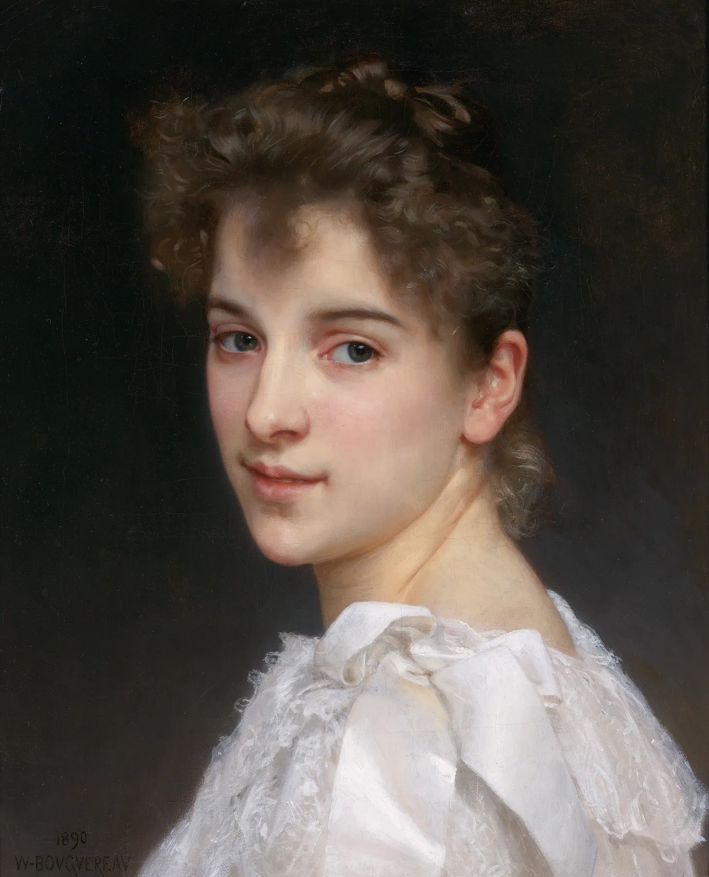 Retrato de Gabrielle Cot, de William-Adolphe Bouguereau