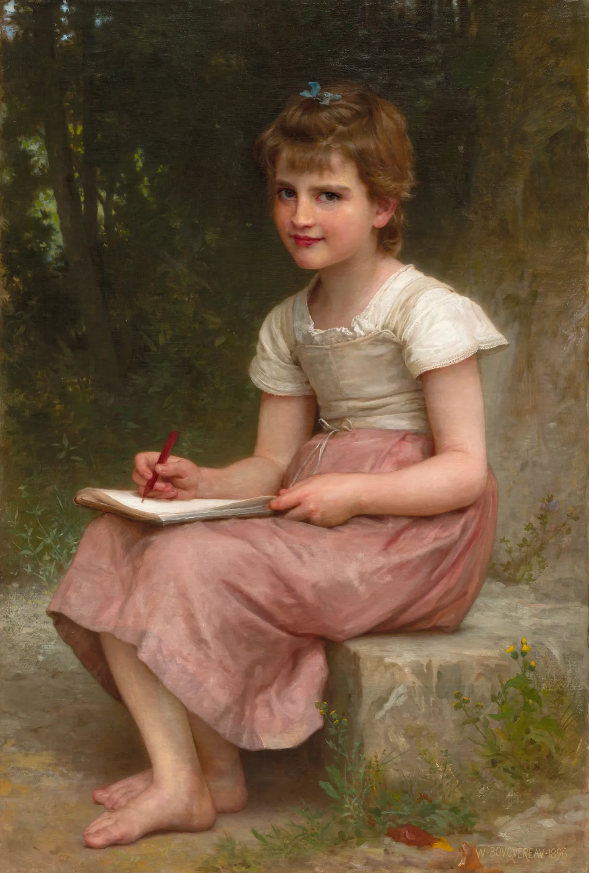Una vocación, de William-Adolphe Bouguereau