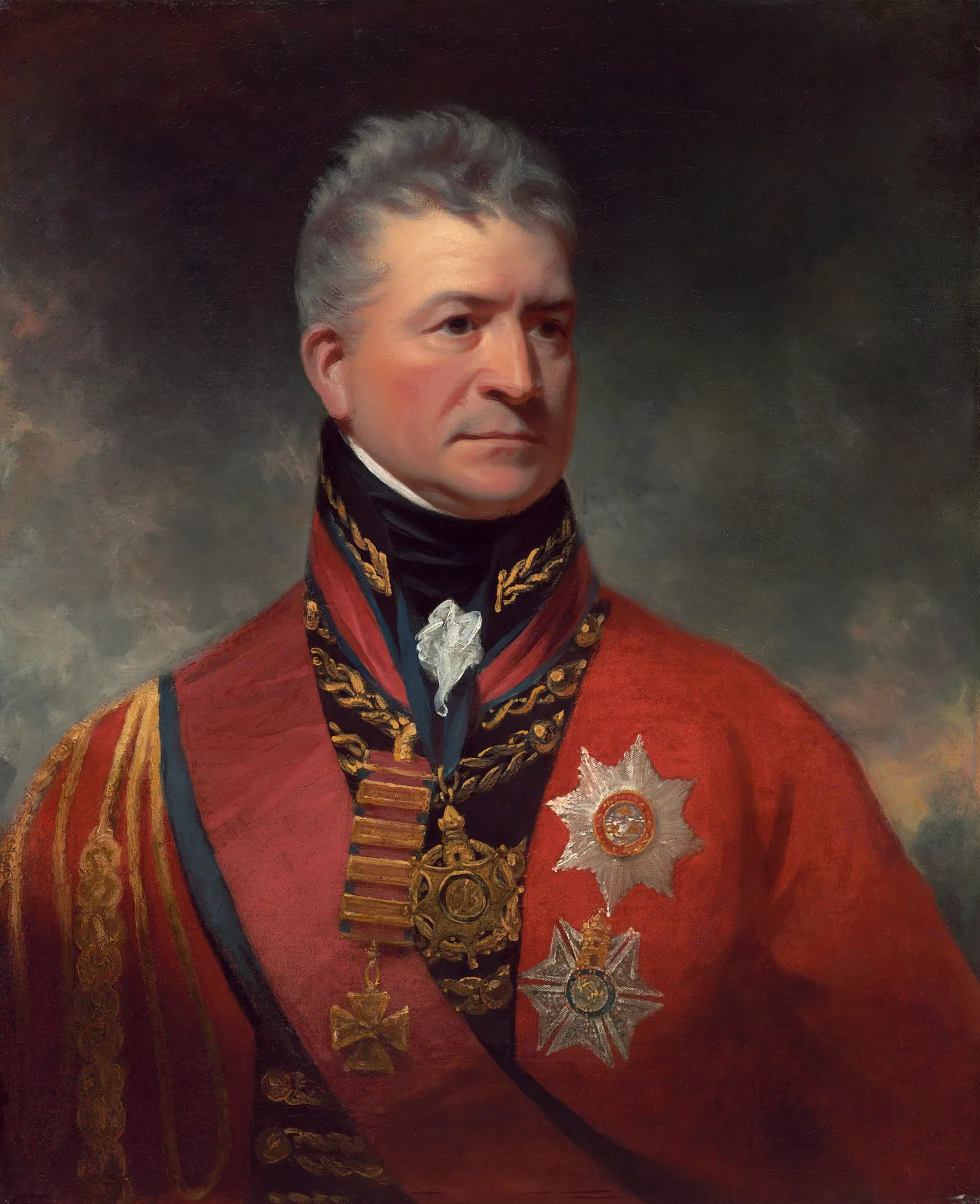 El teniente general Sir Thomas Picton, de William Beechey