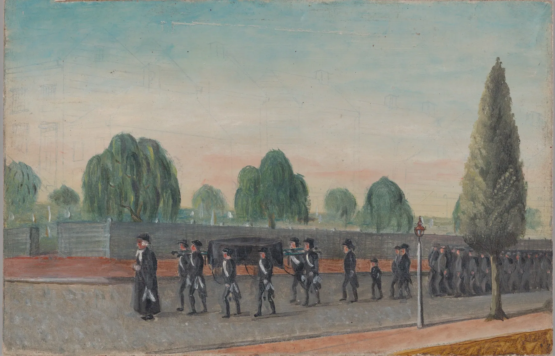 Cortejo fúnebre de adultos, de William P. Chappel