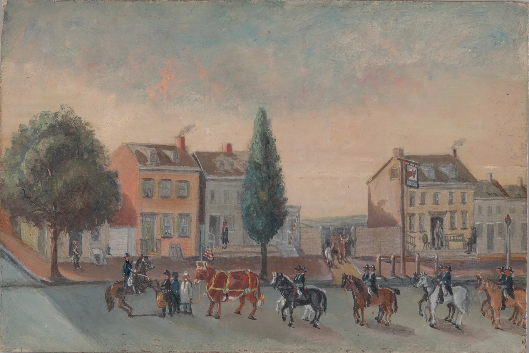 La taberna Bull's Head, de William P. Chappel