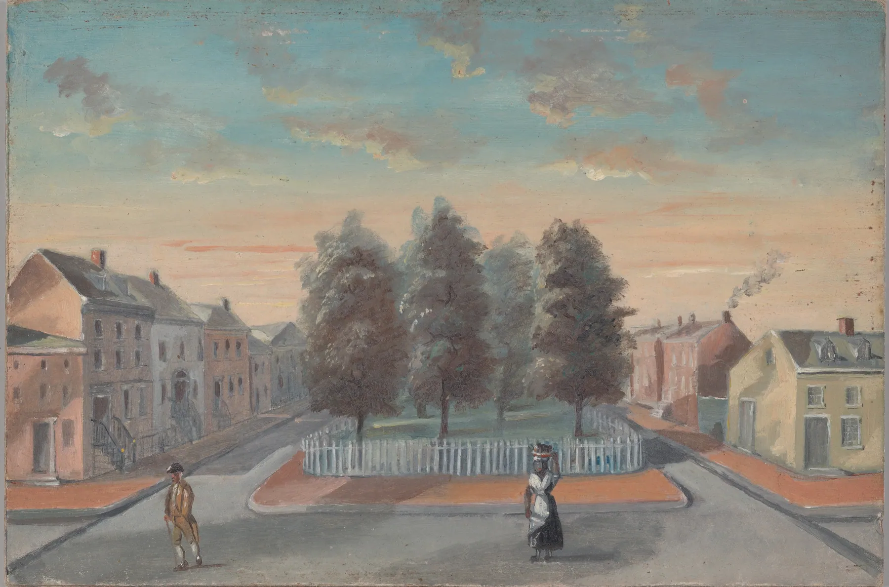 Peras asadas en Duane Park, de William P. Chappel