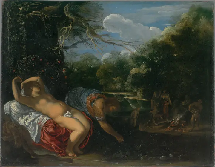 Apolo y Coronis, Adam Elsheimer
