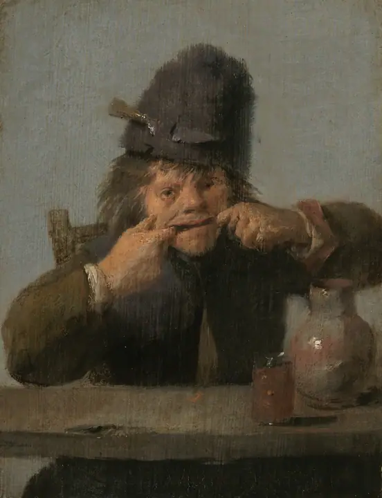 Joven haciendo una mueca, Adriaen Brouwer