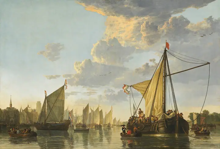 El Maas en Dordrecht, Aelbert Cuyp