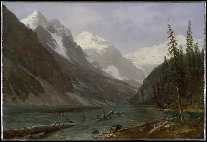 Montañas Rocosas de Canadá (Lago Louise), Albert Bierstadt
