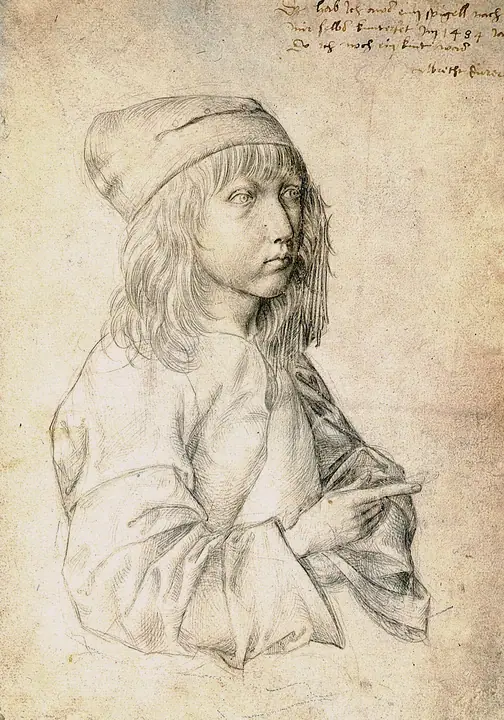 Autorretrato a los 13 años, Alberto Durero