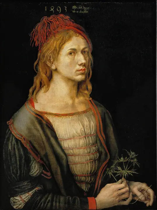Autorretrato a los 22 años, Alberto Durero