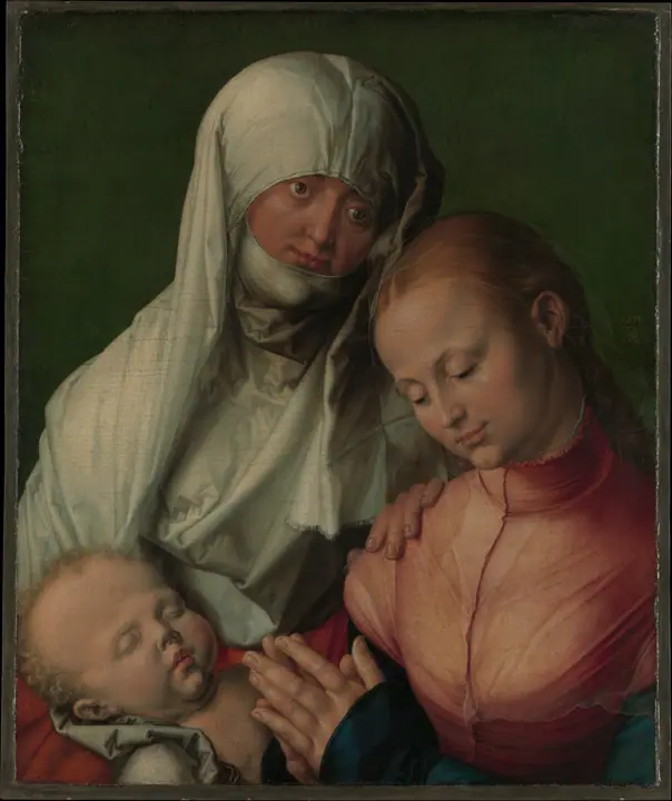 La Virgen y el Niño con Santa Ana, Alberto Durero