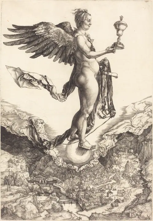 Némesis (La gran fortuna), Alberto Durero