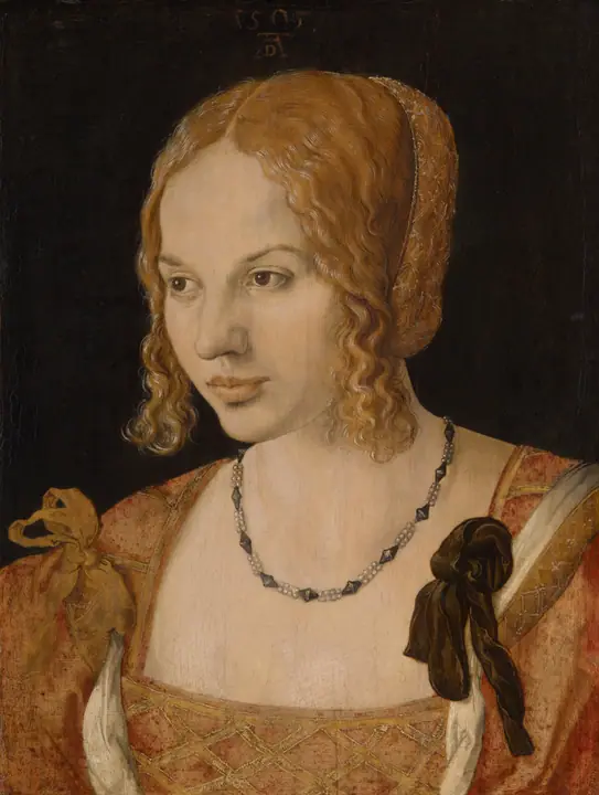 Retrato de una joven veneciana, Alberto Durero