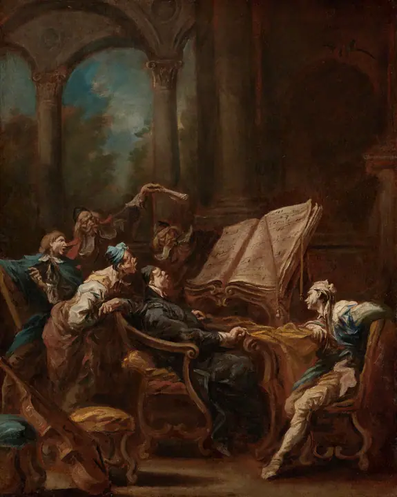 Los coristas, Alessandro Magnasco