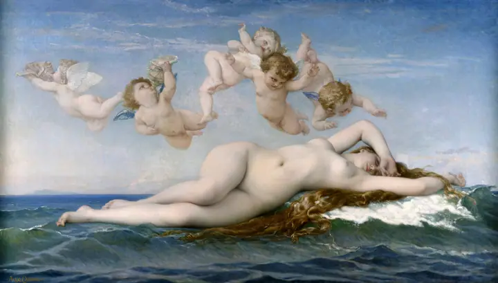 El nacimiento de Venus, Alexandre Cabanel