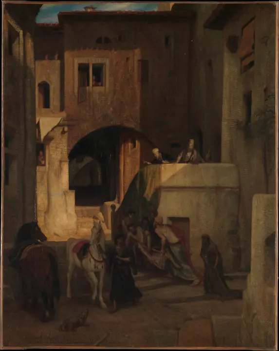 El buen samaritano, Alexandre-Gabriel Decamps