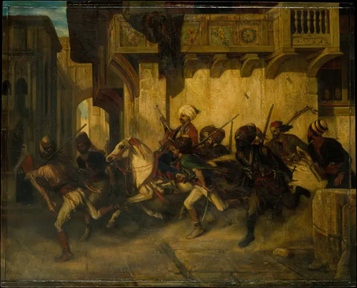 La patrulla turca, Alexandre-Gabriel Decamps