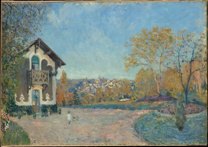 Vista de Marly-le-Roi desde Coeur-Volant, Alfred Sisley