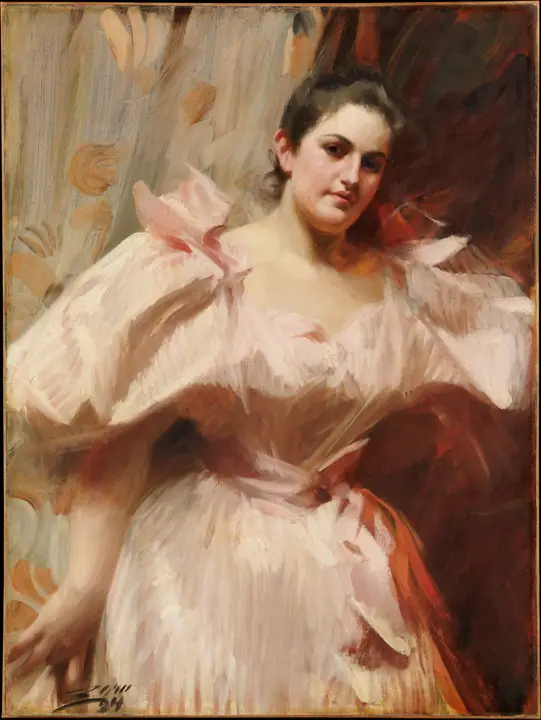 Frieda Schiff (1876–1958), más tarde señora de Felix M. Warburg, Anders Zorn