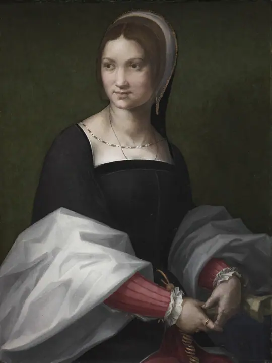 Retrato de una mujer, Andrea del Sarto