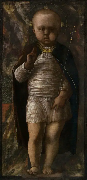 El Salvador niño, Andrea Mantegna