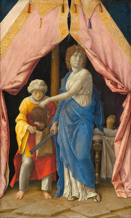 Judit con la cabeza de Holofernes, Andrea Mantegna