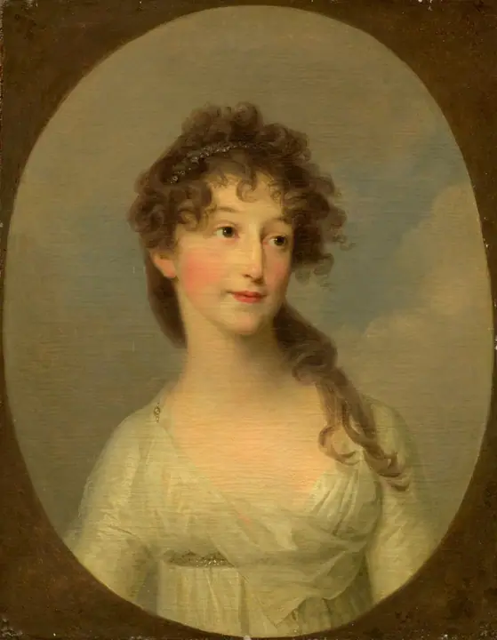 Posiblemente Franciska Krasinska, duquesa de Curlandia, Angelica Kauffmann