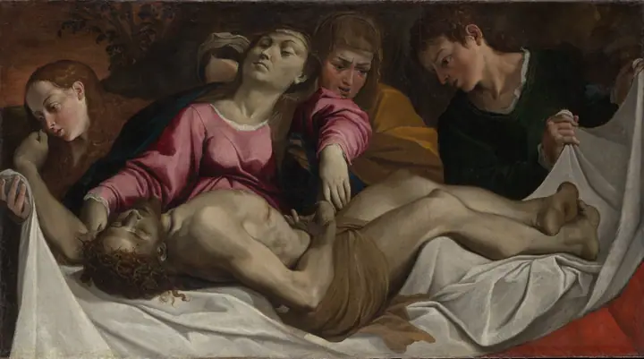 La Lamentación, Annibale Carracci