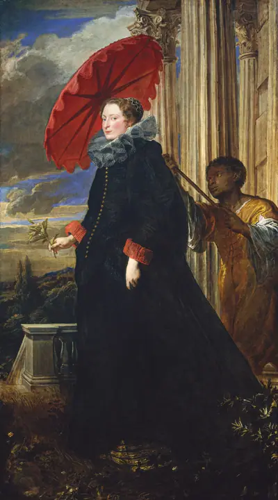 Retrato de Elena Grimaldi, Anthony van Dyck