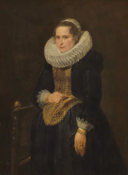 Retrato de una dama flamenca, Anthony van Dyck